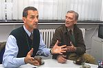 Premiera 'Zawodowca' w Szczecinskim EMPiKu. 2004. Krzysztof Logan Tomaszewski